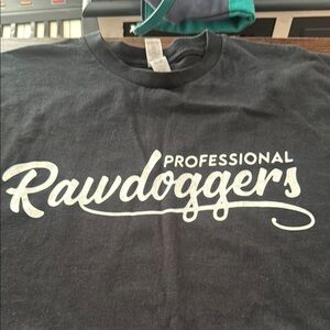 Gildan Black Heavy Cotton T-Shirt- raw dawdoggers